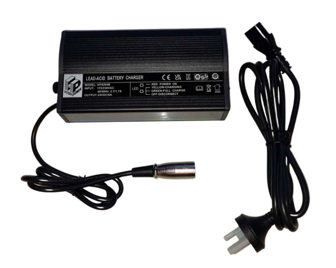 Chargeur 24V 1.6A Type3 Pour Trottinette Et Vélo électrique Midibike - 3 Broches, Marque HMParts